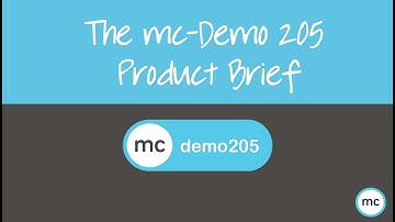 The new Sigfox Ready IOT Device mc-Demo 205! Technical Product Brief.