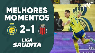 Thumbnail for CRISTIANO RONALDO COMANDA VIRADA DO AL-NASSR SOBRE O AL-RIYADH NA LIGA SAUDITA! | MELHORES MOMENTOS