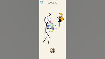 Draw Puzzle 3 🟠🚦💯: Level *12 #funny #gaming #subscribe #shorts #PlayGo