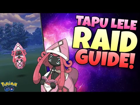 Pokémon Go - Raid de Tapu Lele - counters, fraquezas e ataques