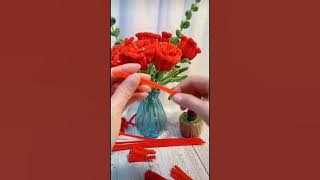 Full tutorial Simple handmade flower making tutorial DIY handmade flower tutorial video (craft idea)