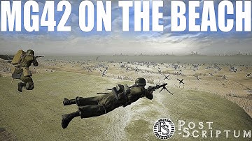 MG42 defense of Utah Beach Post Scriptum