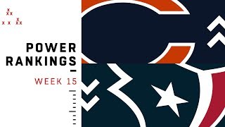 NFL Week 15 Power Rankings!