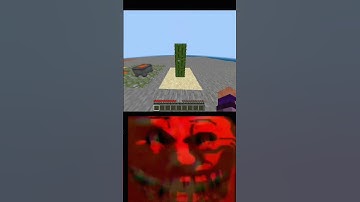 Minecraft logic troll face #minecraft #shorts #viral #logic #sward