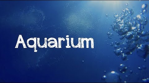 Saint-Saëns Carnival of the Animals: Aquarium