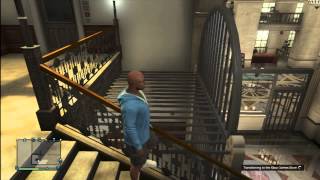 GTA 5 Online : How To Get Inside The Vault In The Bank ! ( Heists Location )