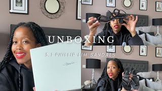 Unboxing Farfetch 3 1 Phillip Lim Sandals