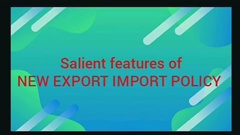 IGNOU. M.COM. IBO4. UNIT 1. Export import trade regulatory framework