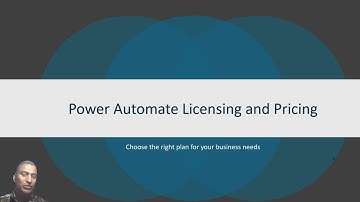 Power Automate Licensing and Pricing Overview.
