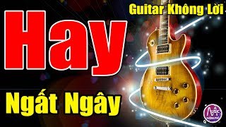 Đẳng Cấp Hòa Tấu Guitar Không Lời | Rumba Nhạc Vàng Hải Ngoại Hay Ngât Ngây | Nhạc Sống Đường Phố