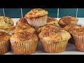 Muffins de platano y nuez / Banana nut muffins
