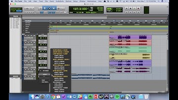 Creating ProTools Outputs