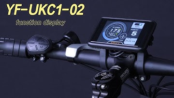 YF-UKC1 colorful display with waterproof and standard connector for Electric Bike