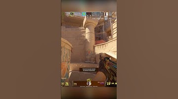 1v5 Ace on Anubis in CS2 #shorts