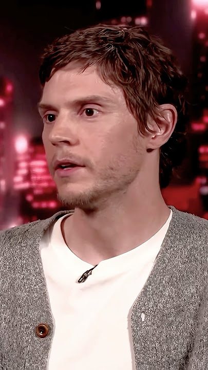 Evan Peters compares AHS and Dahmer roles to Tron Ares #evanpeters #tronares