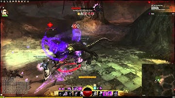 Guild Wars 2 | Mesmer Solo - Ascalonian Catacombs Path 1 The Howling King