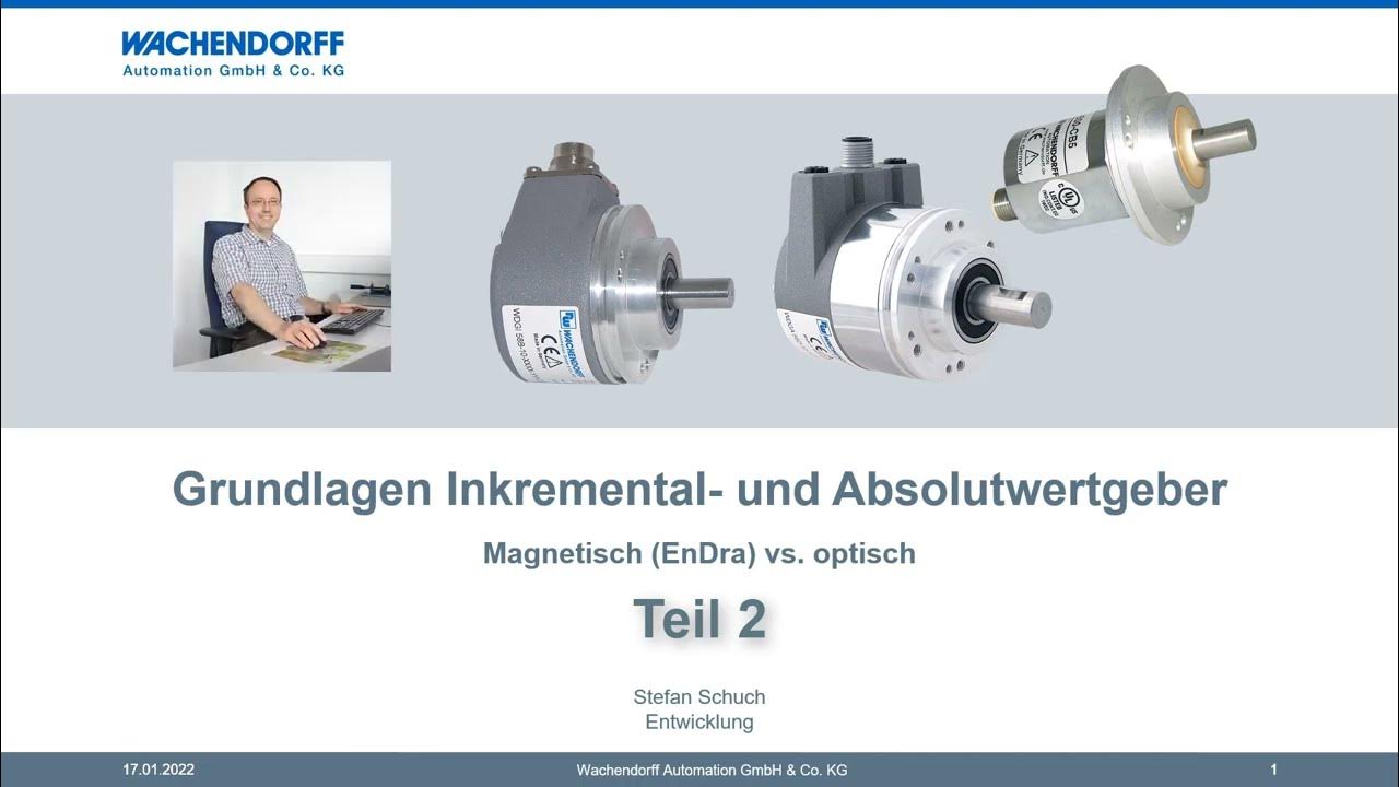 Teil 2 Grundlagen inkrementale und absolute Drehgeber inkrementale ...