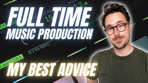 3 ESSENTIAL TIPS For Pursuing FULL TIME Music Production & Licensing