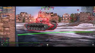 World Of Tanks Blitz (T-54 Gameplay #2) Teamwork 😎