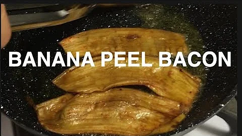 Plant-Based Bacon Made From Banana Peels