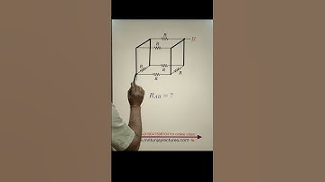 find Equivalent Resistance between two terminals #electricalengineering