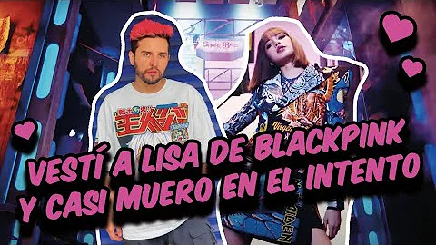 LISA DE BLACKPINK  VISTE MEXICANO! (yo lo dise)
