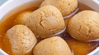 Nolen Gurer Rosogolla / Jaggery Rasgulla / Winter Special Dessert