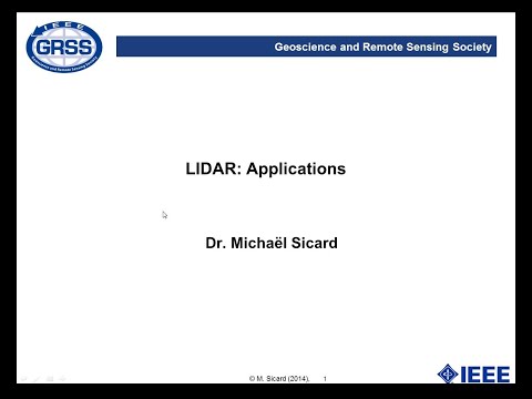 10. LIDAR: Applications