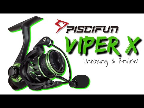 Piscifun VIPER X Spinning ReelUnboxing & Review! 