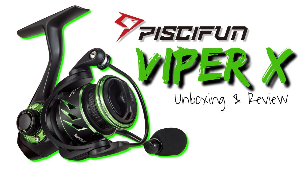 Piscifun VIPER X Spinning ReelUnboxing & Review! 
