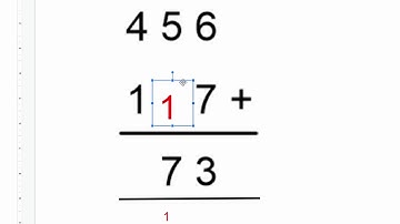 Missing Numbers in Column Addition - Maths