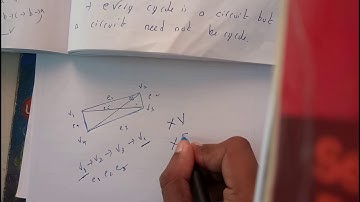 CIRCUIT & CYCLE || GRAPH THEORY & TREES || DISCRETE MATHEMATICS || OU EDUCATION