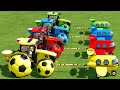 Work with Colors - LIME WORK with Towing Tractors with Planes - Farming Simulator 22