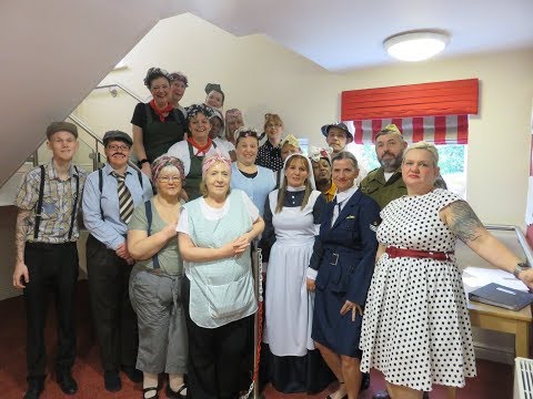 VE Day Celebration At Beechdale Manor