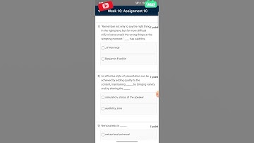 nptel soft skills assignment 10 answers 2023#soft #nptel