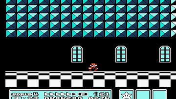 SMB3: World 4 Mini-Fortress 1 Small No Damage