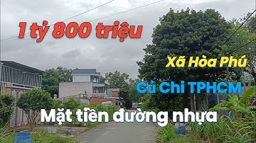 💥Đất MT nhựa 5 x 21 full thổ cư bán kính 500m tiện ích đầy đủ | #nhadattv85