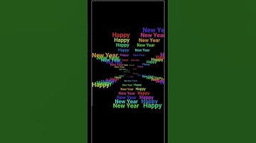 Wish Happy New Year like a Programmer 😎 #python #turtlegraphics