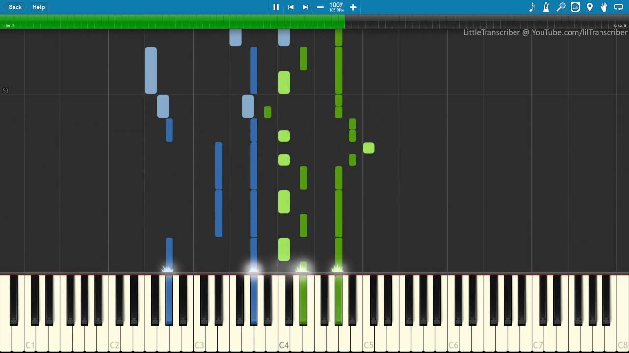 Fifth Harmony - Work From Home (Piano Cover) ft. Ty Dolla $ign by LittleTranscriber