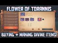 Buying + Identifying Divine Item! Using Flower of Torannis | Crusaders of Light