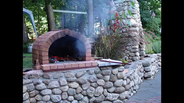 Our first pizza in the Paolino Brick Oven