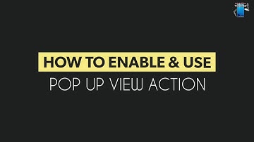 How to Enable and Use Pop Up View Action in Samsung Galaxy Note 8 and Galaxy S8