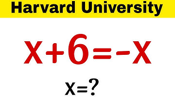 Harvard University Entrance Exam Maths Question | Harvard Math Interview