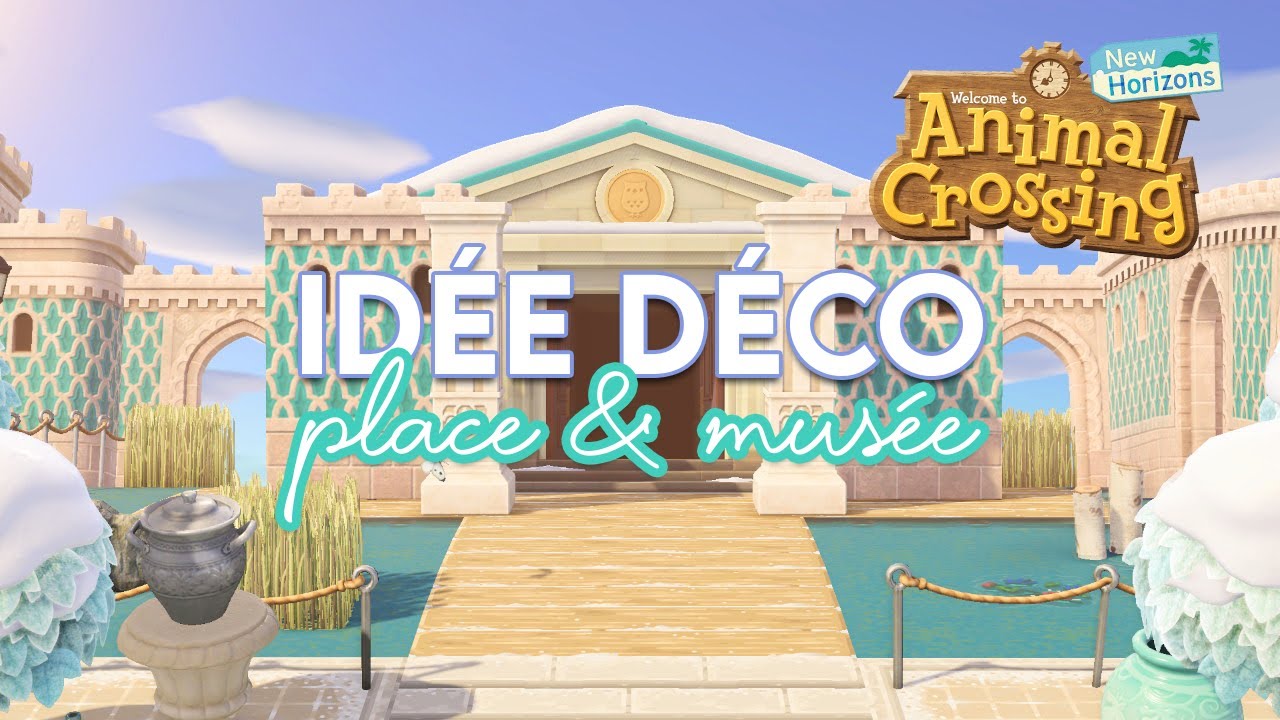 Animal Crossing Bist Du Der Bastel Boss DÉCO PLACE & MUSÉE SUR MON ÎLE FROZEN ️ - ANIMAL CROSSING NEW HORIZONS