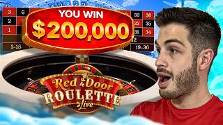 WINNING $200,000 ON RED DOOR ROULETTE!!!