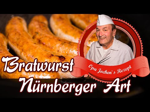 DIY Bratwurst Nuremberg style - make your own sausages - Opa Jochen&rsquo;s recipe