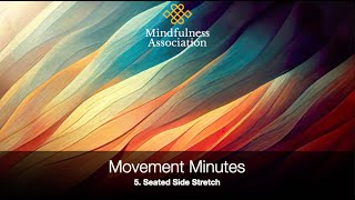 Movement Minutes 5.  Seated Up and Forward Stretch