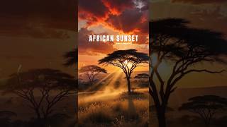 Deep African Sunset Meditation | Melodic Afro House &amp; Tribal Ambient #shortsmusic
