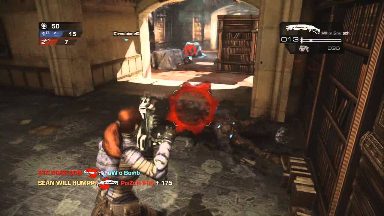 Gears of War Judgement Ranked TDM full 5's on Library YouTube