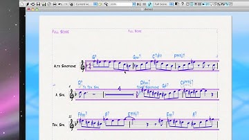 Instrument changes (doublings) in Sibelius and Finale